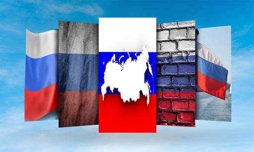 Russia Flag Wallpaper screenshot 1