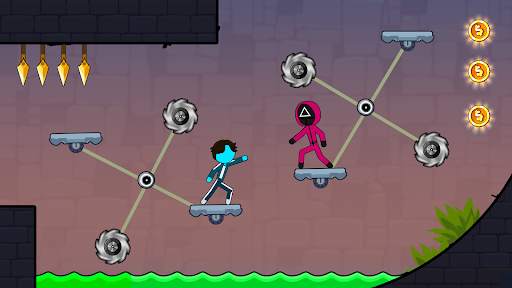 Stickman Red boy and Blue girl screenshot 10