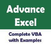 Advance Excel with VBA icon