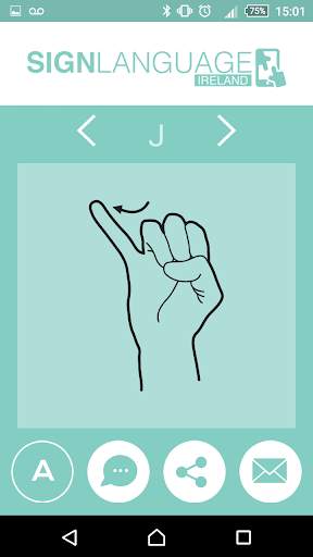 Sign Language Alphabet Ireland screenshot 3