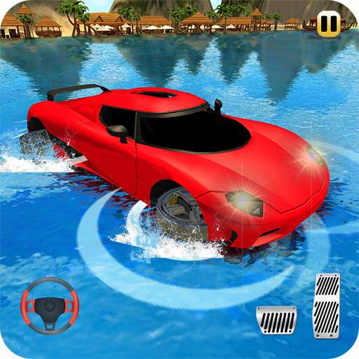 Beach Water Surfing Car Games 0.11