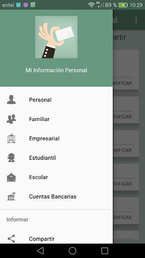 Mi Información Personal screenshot 3