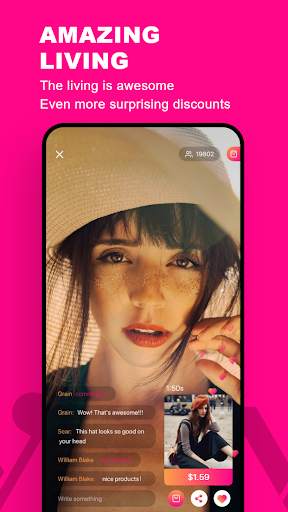 VoLive - Live Broadcasting Fashion Shopping Online screenshot 1