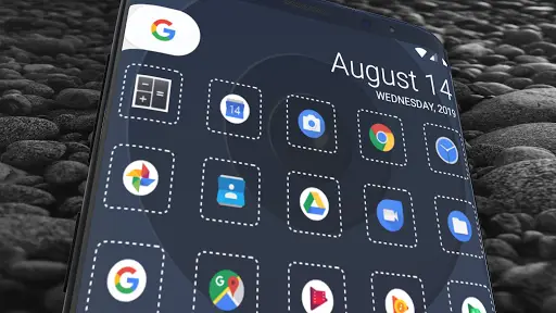 Dash Around : Icon Mask for Nova Launcher screenshot 1
