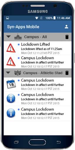 Syn-Apps Mobile screenshot 1