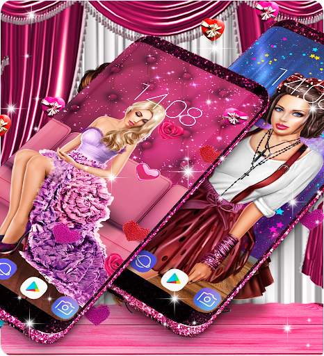 Live wallpaper girls screenshot 2