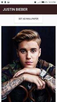 JUSTIN BIEBER WALLPAPERS screenshot 4