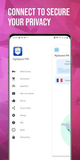 Highspeed VPN - 100% Free Unlimited, Secure VPN screenshot 4