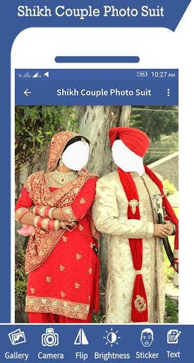 Shikh Couple Photo Suit screenshot 2