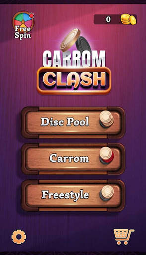 Carrom Board Game 3D screenshot 2