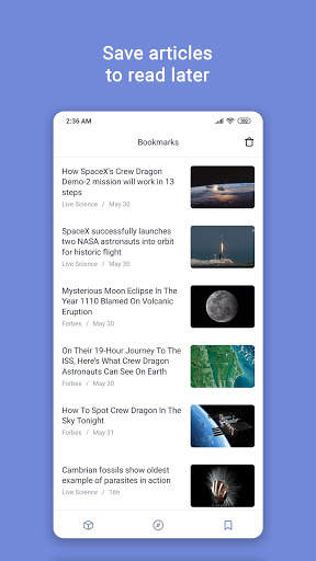 Science News 3 تصوير الشاشة