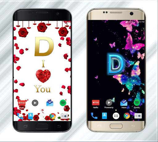 D Letter Wallpaper screenshot 1