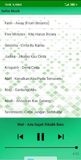 Lagu Pop Terbaru Offline screenshot 2