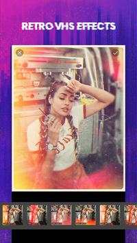 3D Glitch Photo Effects - Camera VHS Camcorder screenshot 2
