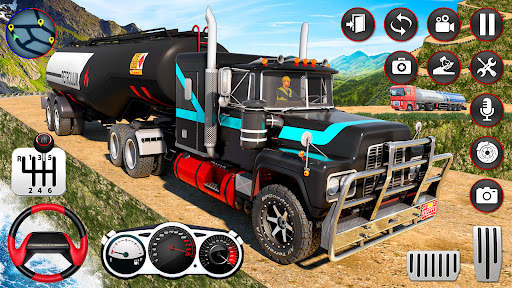 Oil Tanker Truck Driving Games screenshot 2