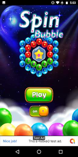 Bubble spinner 1 تصوير الشاشة