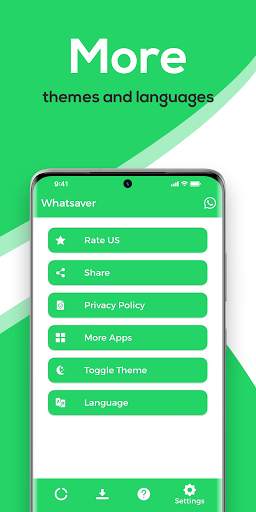 Whatsaver - WA Image & Video Status Saver screenshot 1