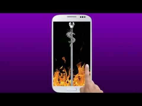 Fire lock screen - Zipper screenshot 1