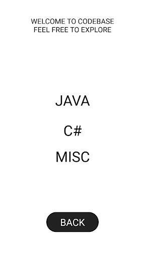CodeBase screenshot 2