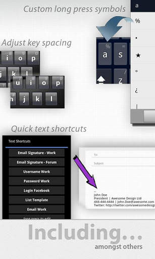 Thumb Keyboard screenshot 5