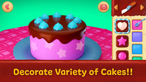Cake Maker Games for Girls screenshot 1