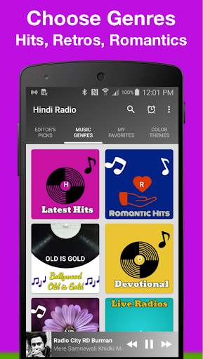 Hindi Radio - Top Desi Indian FM Radios 2 تصوير الشاشة