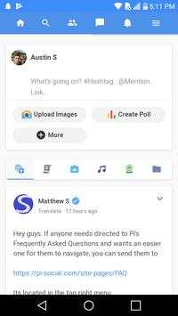 Pi Social screenshot 1