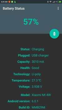 Battery Status - PIN screenshot 1