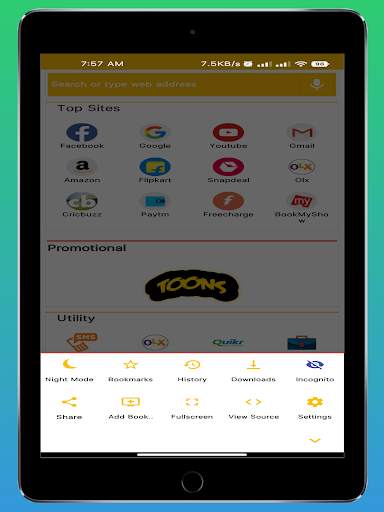 RTI Web Browser: Fast & Secure screenshot 14