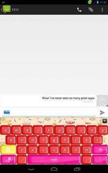 Candy Rainbow Keyboard screenshot 12