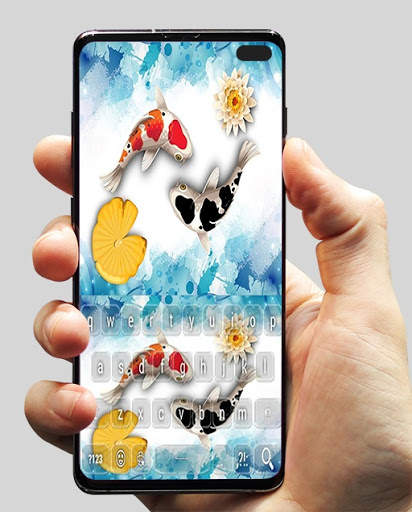Koi Fish Drawing keyboard screenshot 4