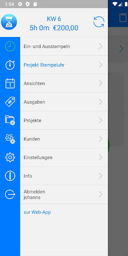 TimeTrack Arbeitszeiterfassung screenshot 8