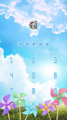 AppLock Live Theme Pinwheel screenshot 2