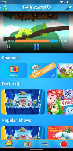 Toon Goggles for TV screenshot 1