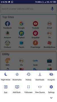 C Browser screenshot 2