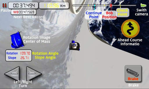 Bobsleigh eXtreme 3D Game screenshot 1