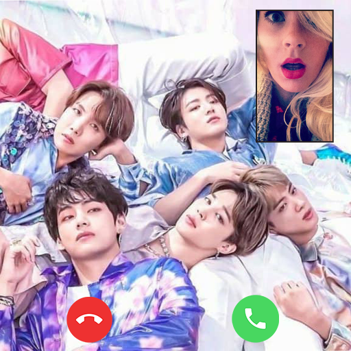B.T.S bangtan Fake Video Call Kpop Army icon