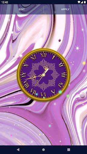 HD Clock Beautiful Wallpaper screenshot 5