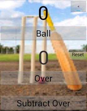 Cricket Ball Counter screenshot 2