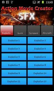 Action Movie Creator FX Sound 2 تصوير الشاشة