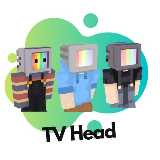 Skin TV Head for Minecraft PE 2.0