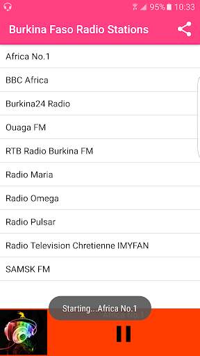 Burkina Faso Radio Stations screenshot 4