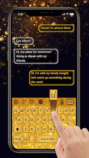 Gold keyboard screenshot 4