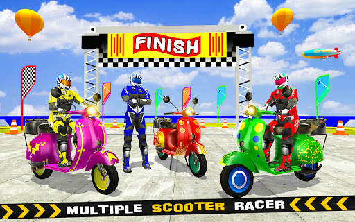 Scooter Freestyle: Unchained Racing Clash screenshot 3
