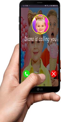 Funny Diana and Roma Fake call screenshot 2