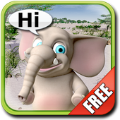 Talking Elephant أيقونة