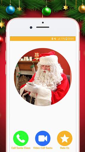 Video Call From Santa Claus (Prank) screenshot 1