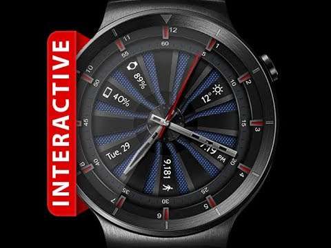 Mesh Turbine HD Watch Face & Clock Widget screenshot 1