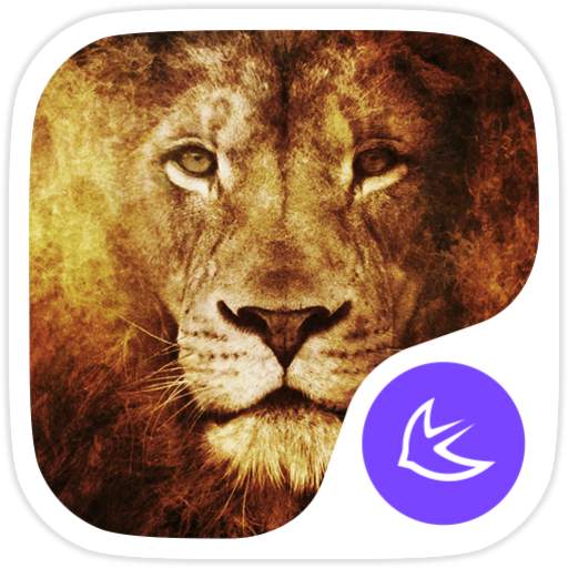 Animal King Lion theme-APUS Launcher 595.0.1001