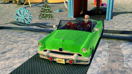 Extreme x-mas car stunt racing screenshot 7